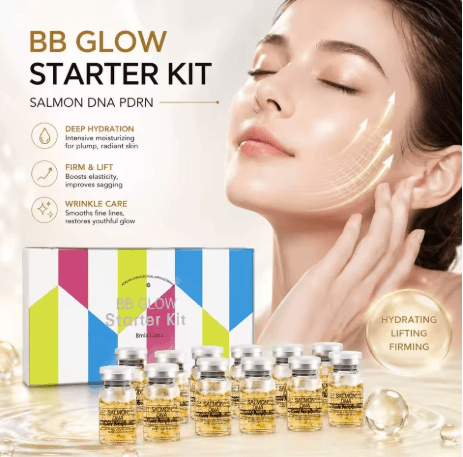 Coffret d'ampoules sérum pour le visage