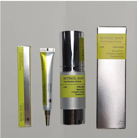 Sérum pour le visage raffermissant au rétinol coréen Réduction des rides Lifting Raffermissant Diminue les ridules Réduit les pores Hydratant